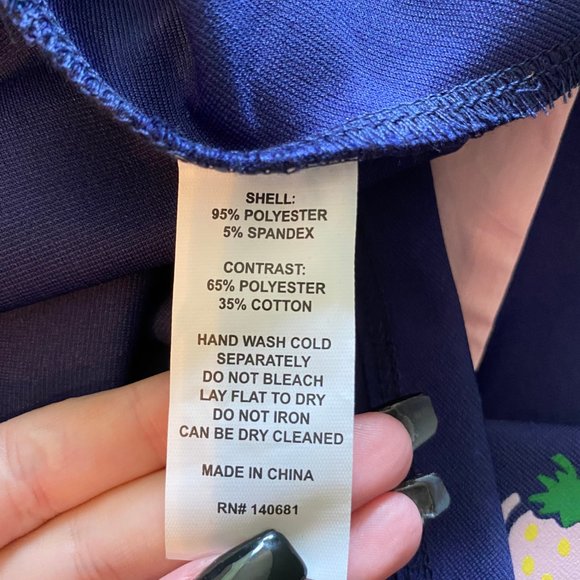 Unique-Vintage Purple and Pink Strawberry Dress - Picture 5 of 5